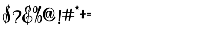 Miss Christine Regular Font OTHER CHARS