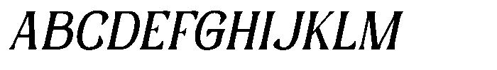 Miss Testa Italic Font UPPERCASE