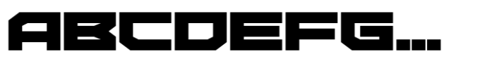 Missile Font UPPERCASE