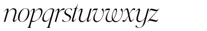 Misspiece Italic Font LOWERCASE