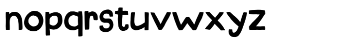 Mister B Regular Font LOWERCASE