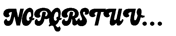 Mister Flavor Font UPPERCASE