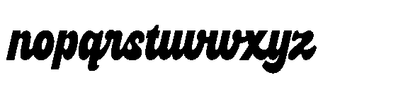 Mister Flavor Font LOWERCASE