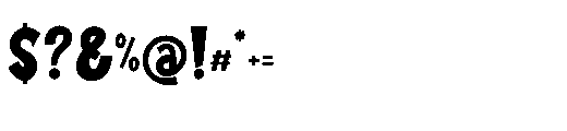 Mister Humble Regular Font OTHER CHARS