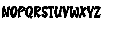 Mister Humble Regular Font UPPERCASE