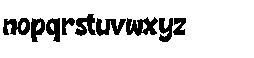 Mister Humble Regular Font LOWERCASE