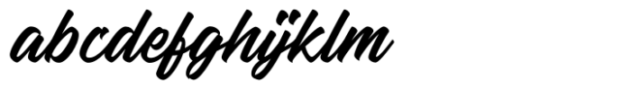 Mister Lindquist Regular Font LOWERCASE