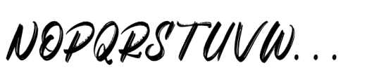 Mistery Brighten Regular Font UPPERCASE
