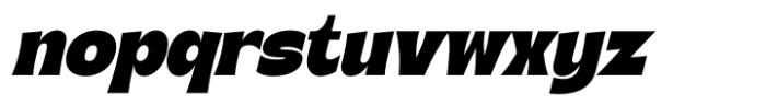 Mistur Sleuth Italic Font LOWERCASE