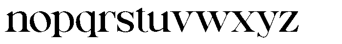 Misty Voguel Font LOWERCASE