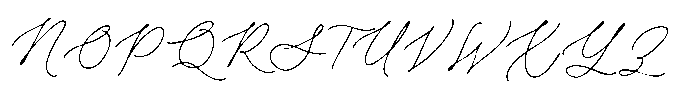 Mistyphora Font UPPERCASE