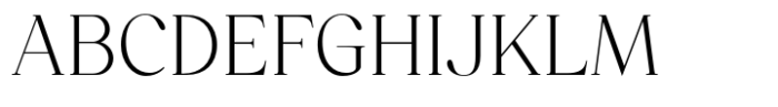 Mitchaella Luxury Serif Font UPPERCASE