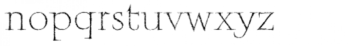 Mithras Roman Font LOWERCASE