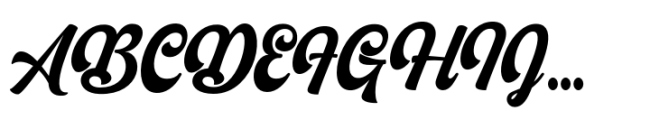 Mitona Script Regular Font UPPERCASE