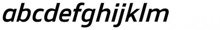 Mitram Bold Italic Font LOWERCASE