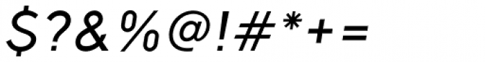 Mittelhorn Italic Font OTHER CHARS