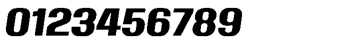 Miu Display Demi Bold Italic Font OTHER CHARS