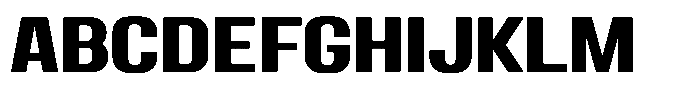 Miu Display Demi Bold Font UPPERCASE