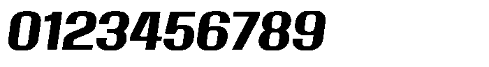 Miu Display Medium Italic Font OTHER CHARS