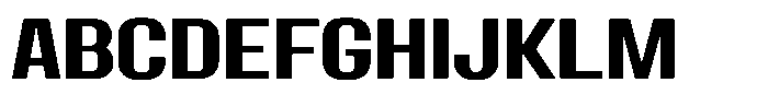 Miu Display Medium Font UPPERCASE