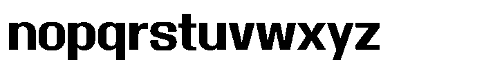 Miu Display Medium Font LOWERCASE