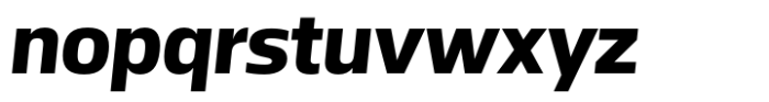 Miura Bold Italic Font LOWERCASE