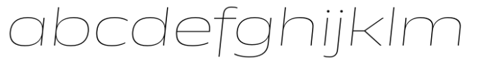Miura Extended Extra Light Italic FONT