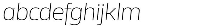 Miura Light Italic FONT