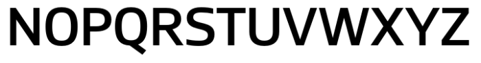 Miura Medium Font UPPERCASE