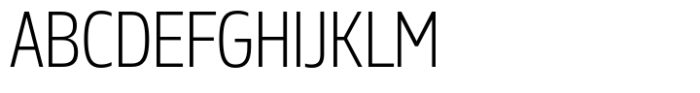 Miura Narrow Book Font UPPERCASE