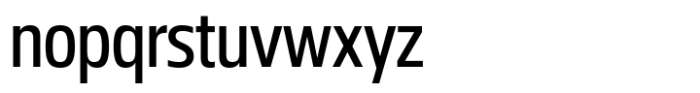 Miura Narrow Medium Font LOWERCASE