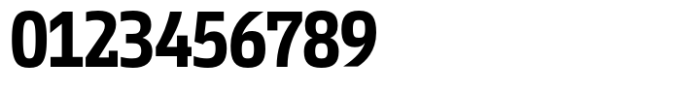 Miura Slab Narrow Bold Font OTHER CHARS