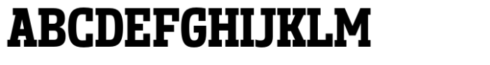 Miura Slab Narrow Bold Font
