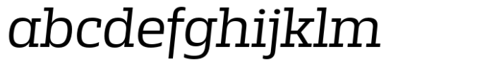 Miura Slab Regular Italic FONT