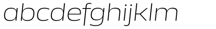 Miura Wide Light Italic FONT