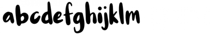 Mix Blimp Handwritten Font LOWERCASE