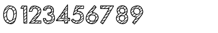 Mix Modern Striped Font OTHER CHARS