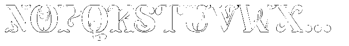 Mixera C Outline Bold Font UPPERCASE