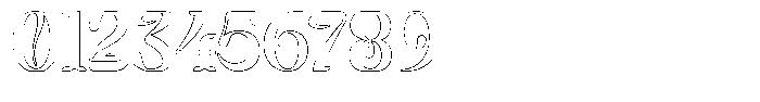 Mixera C Outline Regular Font OTHER CHARS