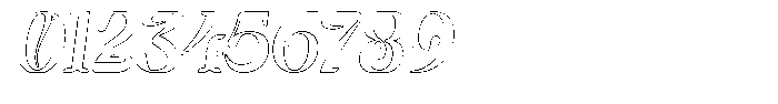 Mixera C Outline sl Regular Font OTHER CHARS
