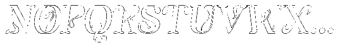 Mixera C Outline sl Regular Font UPPERCASE