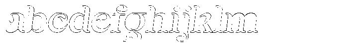 Mixera C Outline sl Regular FONT
