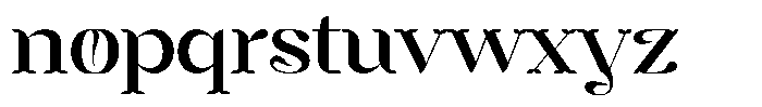 Mixera Clean Expanded Font LOWERCASE