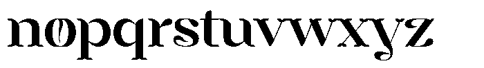 Mixera Clean Medium Expanded Font LOWERCASE