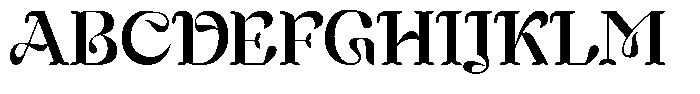 Mixera Clean Medium Font UPPERCASE