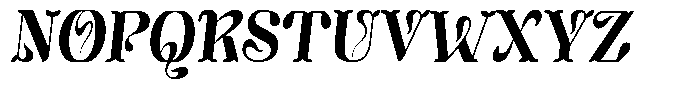 Mixera Clean Sl Bold Condensed Font UPPERCASE