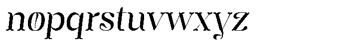 Mixera Clean Sl Light Condensed Font LOWERCASE