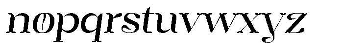 Mixera Clean Sl Light Expanded Font LOWERCASE