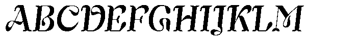 Mixera Clean Sl Medium Condensed Font UPPERCASE