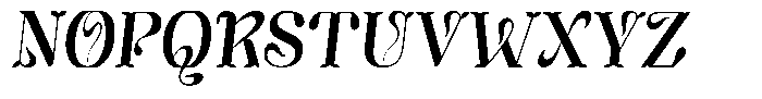 Mixera Clean Sl Medium Condensed Font UPPERCASE